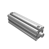 AF/ADF Long Stroke - Compact cylinder/Long Stroke cylinder/Double acting/Single rod