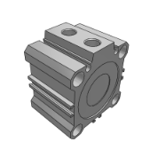 AF/ADF-MS - Cilindro compacto / cilindro de rascador de bobina (MS)
