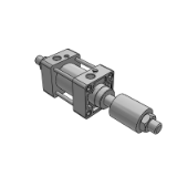 ACM-ASJ/BSJ - 中型气缸/可变行程气缸/前进（25mm，50mm
