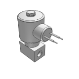 HDS042/043 - Válvula solenoide de 2 puertos (vapor, agua caliente / cierre normal)