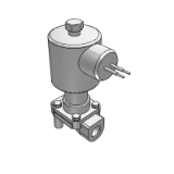 HPS102/103/154DC - Válvula solenoide de 2 puertos (vapor, agua caliente / cierre normal)