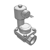 HPS206/2510/3212/4014/5020 - Válvula solenoide de 2 puertos (vapor, agua caliente / cierre normal)