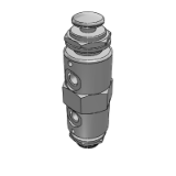 K4PP - 5孔按钮保持型小型机械阀