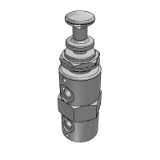 K4PPX - Válvula mecánica pequeña tipo botón de retención tipo pulsador